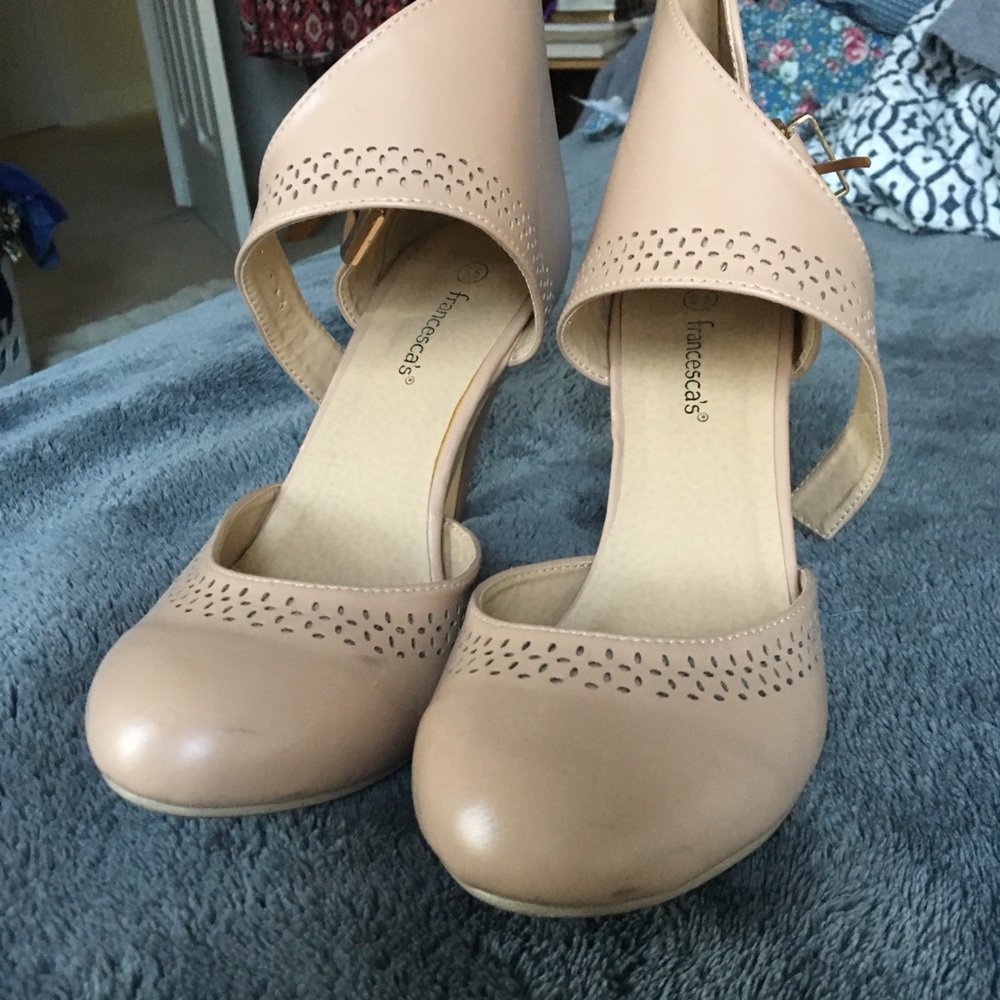 Francesca’s Nude Heels